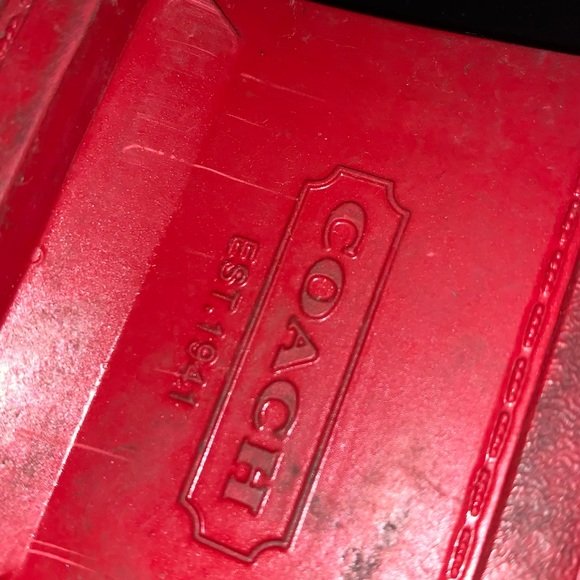 Coach rain boots with matching headband - Picture 7 of 7